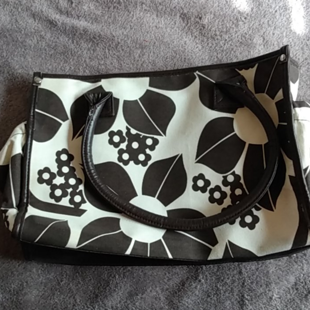 Cato purse CUTE. Flower fabric